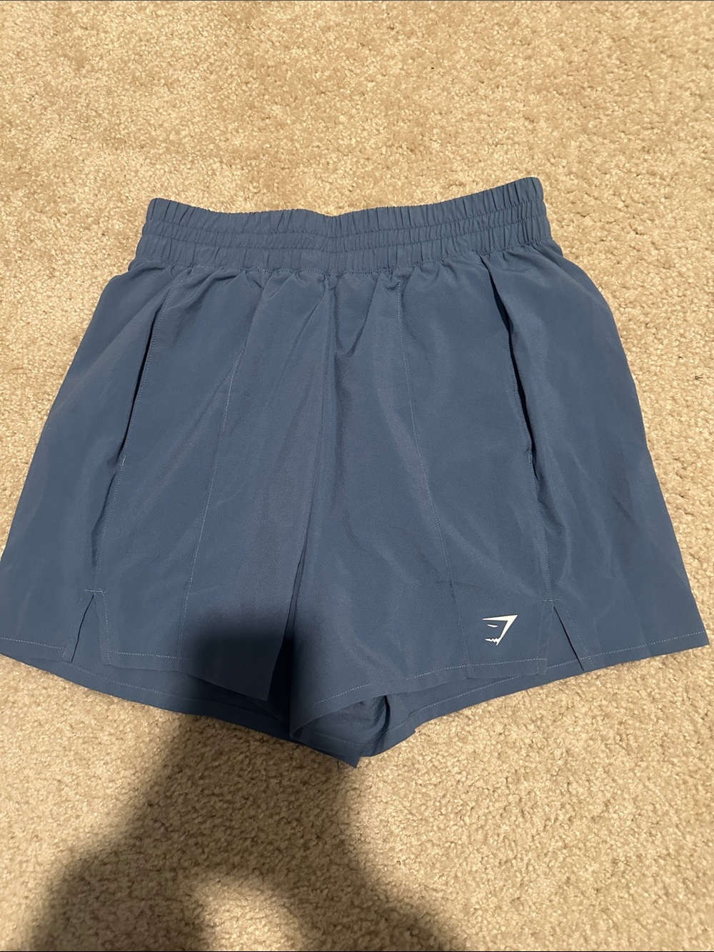Gymshark Navy Blue Performance Running Shorts